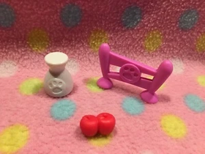 Littlest Pet Shop LPS Haustier Bauernhof Tor Milch & Äpfel #3 Set Neu! Hasbro - Bild 1 von 2