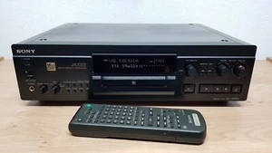 Sony MDS-JA20ES Black High-End Minidisc Deck + Remote *Rare - Works Great!* - Bild 1 von 24
