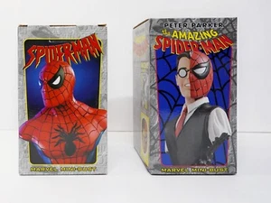 Peter Parker and Spiderman mini busts. MIB. Limited editions. - Picture 1 of 5