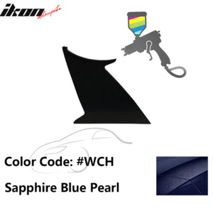 Fits 15-21 Subaru WRX & STI Trunk Spoiler Support Added On Painted #WCH Blue - Picture 1 of 3