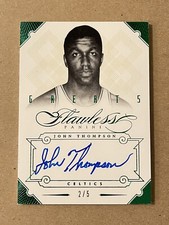 John Thompson 2012-13 Panini Flawless Green Emerald Auto Autograph /5
