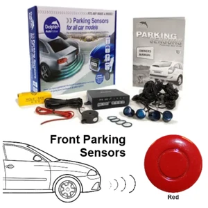 Dolphin DPS400F Front Parking Sensors Audio, Beeping Only - Red - Picture 1 of 12