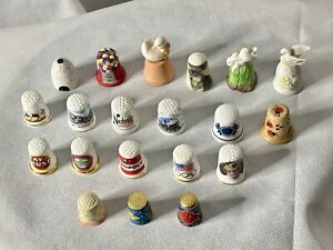 thimble collection lot. Lot Of 20