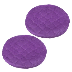 2Pcs Bar Stool Cover, Elastic Bar Stool Seat Covers for 10"-13" Chair, Purple - Picture 1 of 7