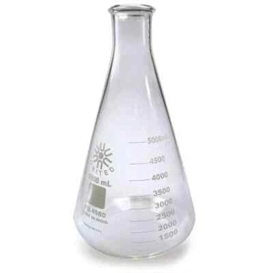 Borosilicate Glass Erlenmeyer Flask, 5000mL - Picture 1 of 1