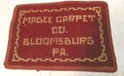 Salesmans Sample  Magee Carpet Co. Bloomsburg PA 1967 Rug