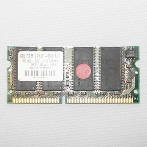 Memory Module SODIMM 144Pin 3.3V IRL DEM SP100-064162F PC100 128MB PACK OF 2 - Picture 1 of 2