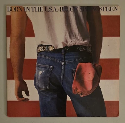 Bruce Springsteen  Born In The USA  Vinyl LP Record VG+ With Insert  Glory Days - Bild 1 von 3
