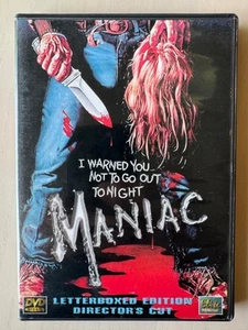 Maniac (1980) - 1998 Elite DVD - William Lustig - Joe Spinell - Caroline Munro - Foto 1 di 5