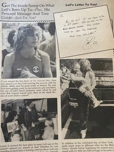 Leif Garrett, Full Page Vintage Clipping, aa - Picture 1 of 1