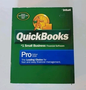 Intuit QuickBooks Pro Edition 2006 for Windows 2000/XP w/ Product Key - Picture 1 of 7