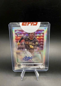 2022 Topps Chrome CJ Abrams Refractor REDEMPTION SEALED RC ROOKIE Auto #AC-CA SP - Picture 1 of 2