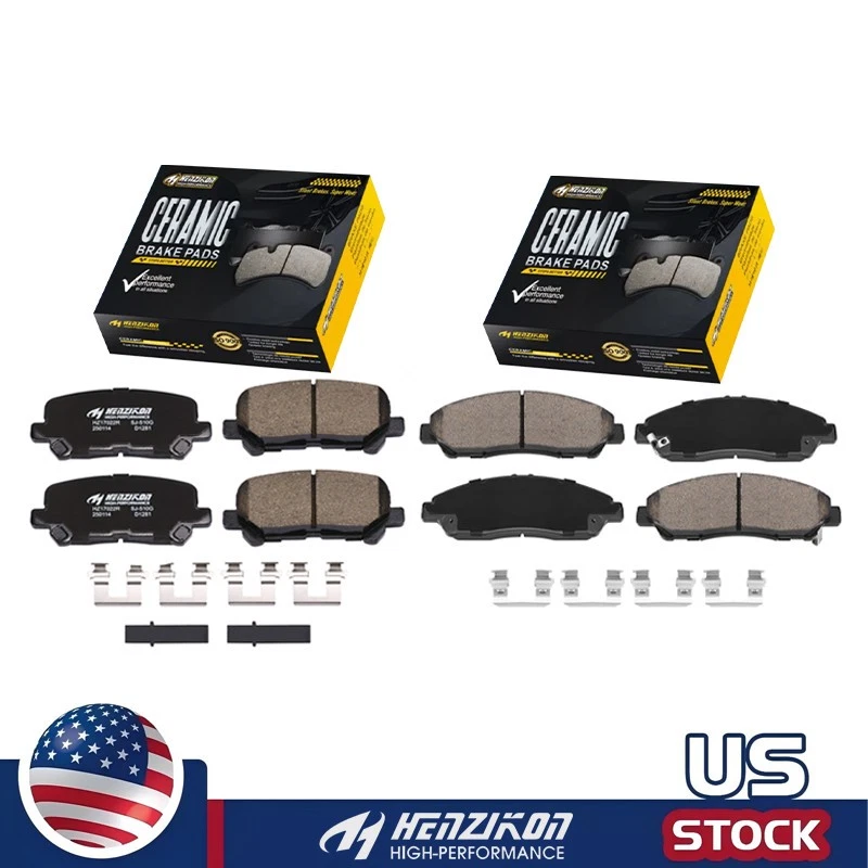 Для 2009-2013 2014 2015 Honda Pilot Acura MDX ZDX передний + задний тормозной колодки 6P2700284 - Изображение 1 из 4