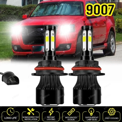 Kit de faróis de LED 9007 lâmpada feixe alto/baixo para Ford Explorer Sport Trac 2001-2005 - Imagem 1 de 4