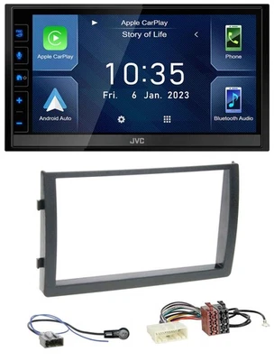 JVC DAB Bluetooth MP3 USB 2DIN Autoradio für Nissan Altima L31 2005-2006 - Bild 1 von 4
