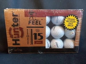 NIP / Hunter Proline A Grade Golfballs / Titleist Recycled 15 Pack - Picture 1 of 3
