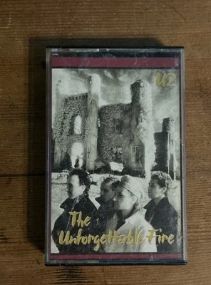 U2 – The Unforgettable Fire - Cassette Tape - 1984 Tested Excellent Condition - Image 1 of 2