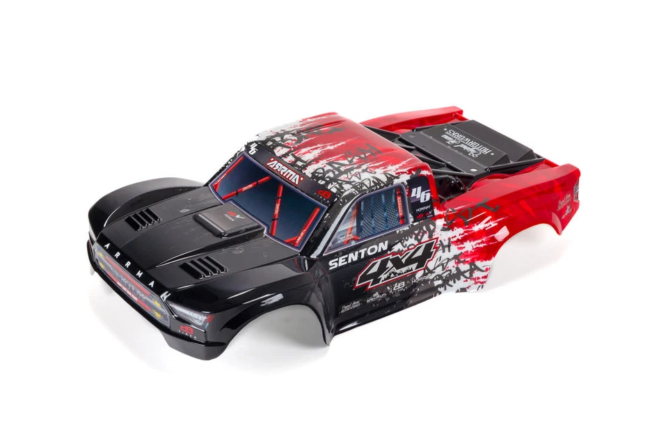 ARA402312 SENTON 4X4 BLX FINISHED BODY: RED - Image 1 of 1