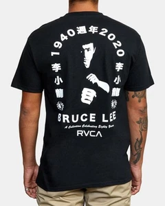 Camiseta RVCA Para Hombre Ochenta Años Negra Camiseta Talla S, M, L $35 Minorista - Imagen 1 de 4