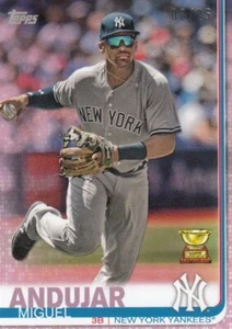 MIGUEL ANDUJAR /25 TOPPS MINI PINK ON DEMAND NEW YORK YANKEES #132 2019 19 - Picture 1 of 1