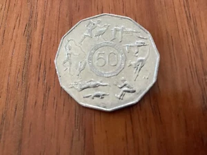 2005 50 CENT COIN MELBOURNE 2005 COMMONWEALTH GAMES CIRCULATED - Picture 1 of 2
