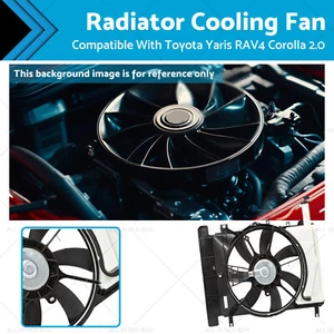 Radiator Cooling Fan Suitable For Toyota Corolla Estate 2.0 D-4D 2002-2007 - Picture 1 of 7