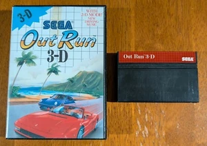 1988 Sega Master System Out Run 3-D, PAL Version NO MANUAL INCLUDED REGION FREE* - Picture 1 of 8
