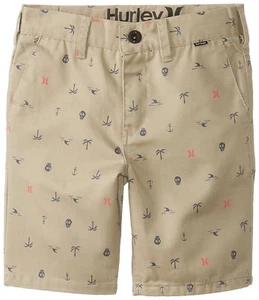 Hurley Kids Boys Youth Getaway Walk Shorts in Bamboo - Picture 1 of 2