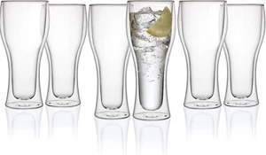 Schott Zwiesel - 40cl/13 floz große doppelwandige Bierglasbecher 6er Set - Bild 1 von 4