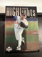 1996 Upper Deck Season Highlights John Smoltz HOF Atlanta Braves #217 NMMT