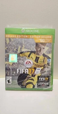 FIFA 17 Microsoft Xbox One Deluxe Edition new sealed - Image 1 of 4