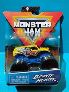 SPIN MASTER MONSTER JAM BOUNTY HUNTER SERIES 11 WORLD FINALS WRISTBAND + POSTER - Picture 1 of 8
