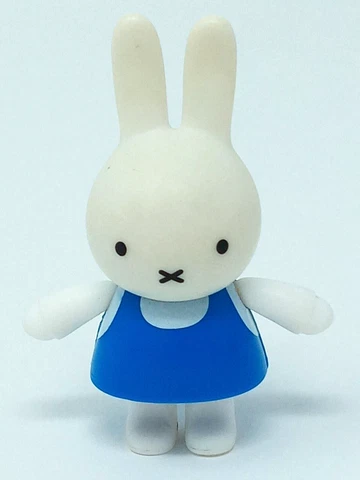 Miffy 3" Figure Mercis Jazwares Miffy's Adventures bunny rabbit white blue Cover