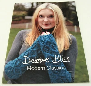 Debbie Bliss MODERN CLASSICS Knitting Pattern Book with 5 Designs Women 32-46" - Picture 1 of 6