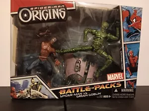 Spider Man Origins Battle Packs vs Green Goblin Hasbro 2006 sin usar, en caja sellada Marvel Legends - Imagen 1 de 9