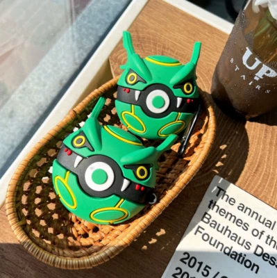 Estojo Pokemon Rayquaza AirPod para AirPod 1/2/3/4 e AirPod pro/pro 2 - Imagem 1 de 4