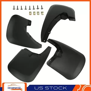 For 09-18 Dodge Ram 1500 2500 3500 Mud Flaps Splash Guard Fender Mudguards 4 Pcs - Foto 1 di 12
