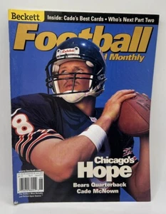 Beckett Football Card Monthly June 2000 Chicago's Hope Cade McNown On Cover - Picture 1 of 2