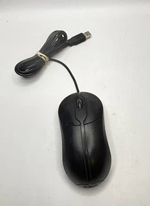 Dell V7623 J660D 6-Button USB Mouse Black TESTED Works EUC - Picture 1 of 5