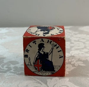 Vintage Streichholzschachtel Streichhölzer Großbritannien UK Souvenir Britannia 60er oder 70er Jahre - Bild 1 von 7