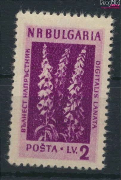 Bulgaria 885 sin montar como nuevo/nunca articulado 1953 flores de montaña y M (9733353 Foto 1 de 1