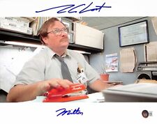 Office Space Stephen Root Signed 11X14 Photo BAS (Grad Collection)
