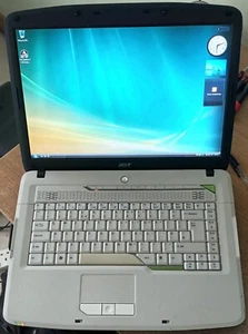 Acer Aspire 5315 ICL50 L07 Laptop 1GB 15.4" 80GB Windows Vista SP2 Settlers 3 - Picture 1 of 23