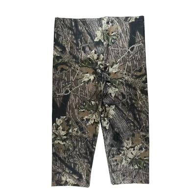 NWOT Hodgman Heavy Rain Pants Mens XL Brown Mossy Oak Break Up Drawstring Waist - Image 1 of 4