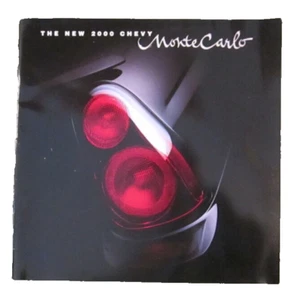 2000 Chevy Monte Carlo Dealer Sales Brochure 00 Chevrolet Buyer's Guide Book - Bild 1 von 4