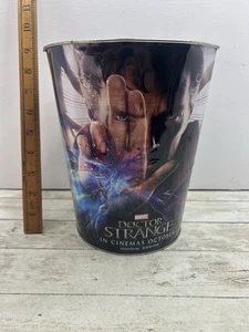 Doctor Strange Movie Popcorn Bucket Cup Limited Marvel Regal Free Postage - Foto 1 di 8
