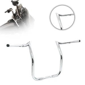 12" Rise Ape Hangers Handlebar For Harley Softail Deluxe FLSTN - Picture 1 of 4
