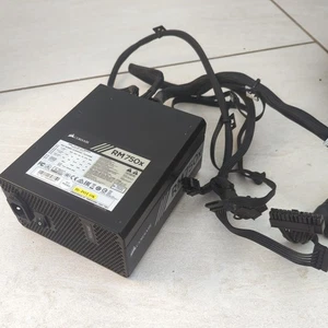 Corsair RM750x 80 PLUS Gold, 750 W Fully Modular ATX Power Supply Unit - Black - Afbeelding 1 van 6