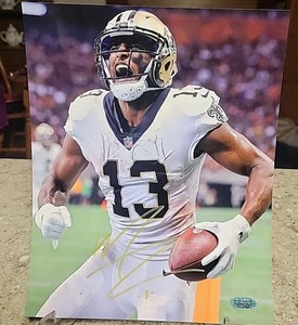 MICHAEL THOMAS SIGNED 8X10 PHOTO W/COA NEW ORLEANS SAINTS - Picture 1 of 4