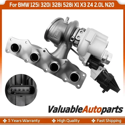 Turbocharger for BMW X1 X3 Z4 125i 320i 328i 520i 528i xDrive 2.0L 14030147101 Foto 1 de 4